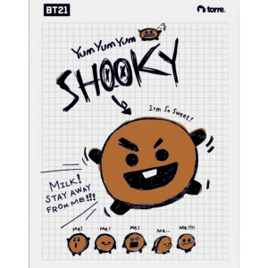 Croquera BT21 21X32 Cm 80 Hjs