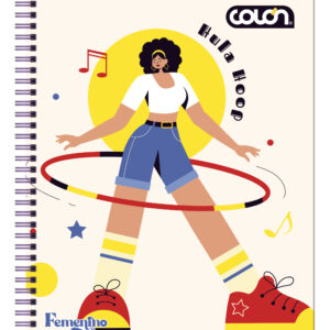 Cuaderno Universitario Femenino 7Mm 100 Hjs.