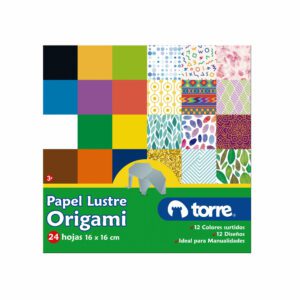 Block Papel Lustre Origami 16X16 Cm