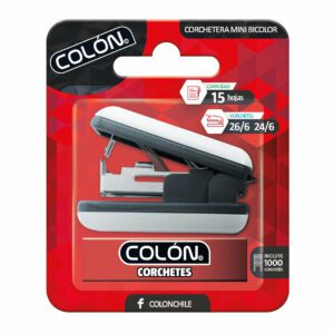 Colon Blister Corchetera Mini Bicolor 26/6 Y 24/6