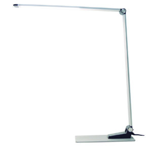 Lámpara Led Plegable Usb Plateada