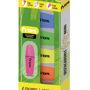 Blister Destacadores Neón Mini