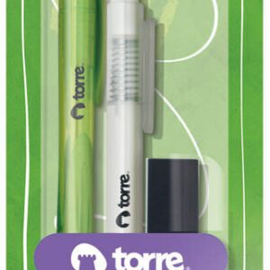 Blister Portaminas Plast. 0.5mm + Minas + Lapiz Goma Torre