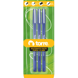 Set 3 Bolígrafos Pasta 1