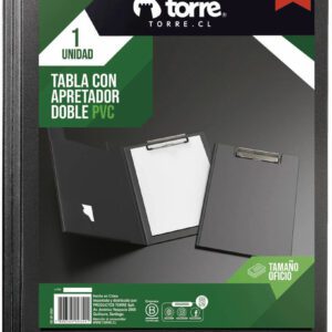 Tabla Con Apretador Pvc Doble Oficio