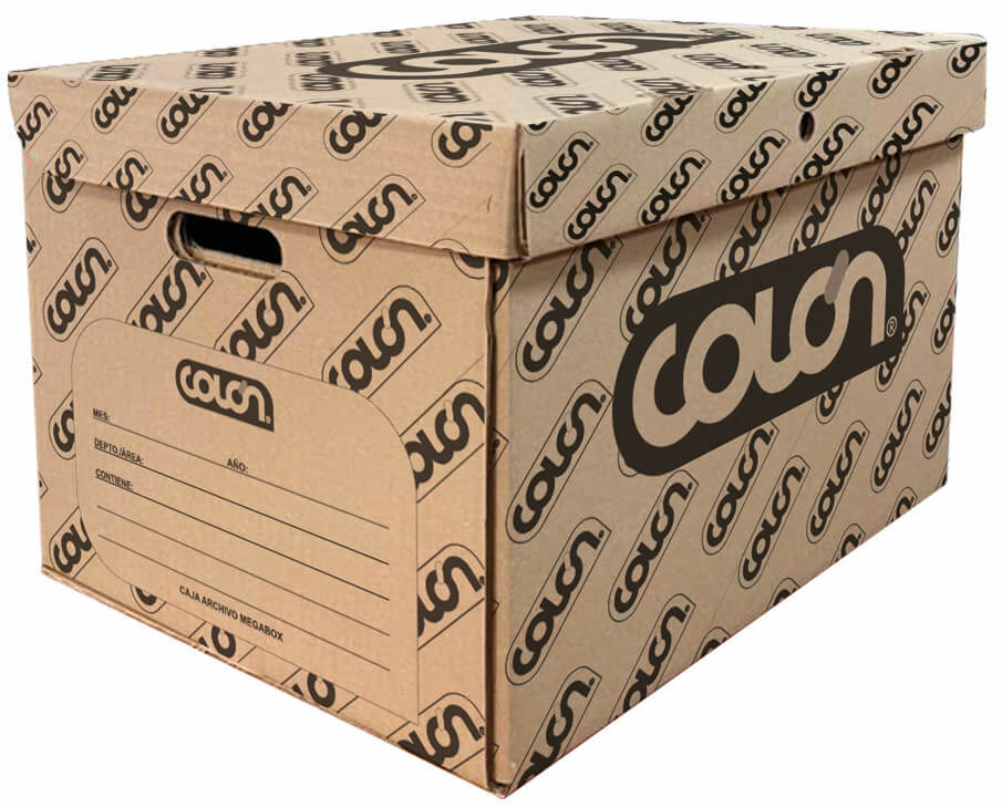 Caja Archivo Megabox Colon