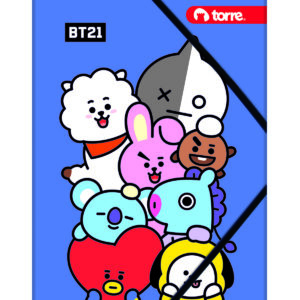 Carpeta Cartulina BT21- C/ Elástico
