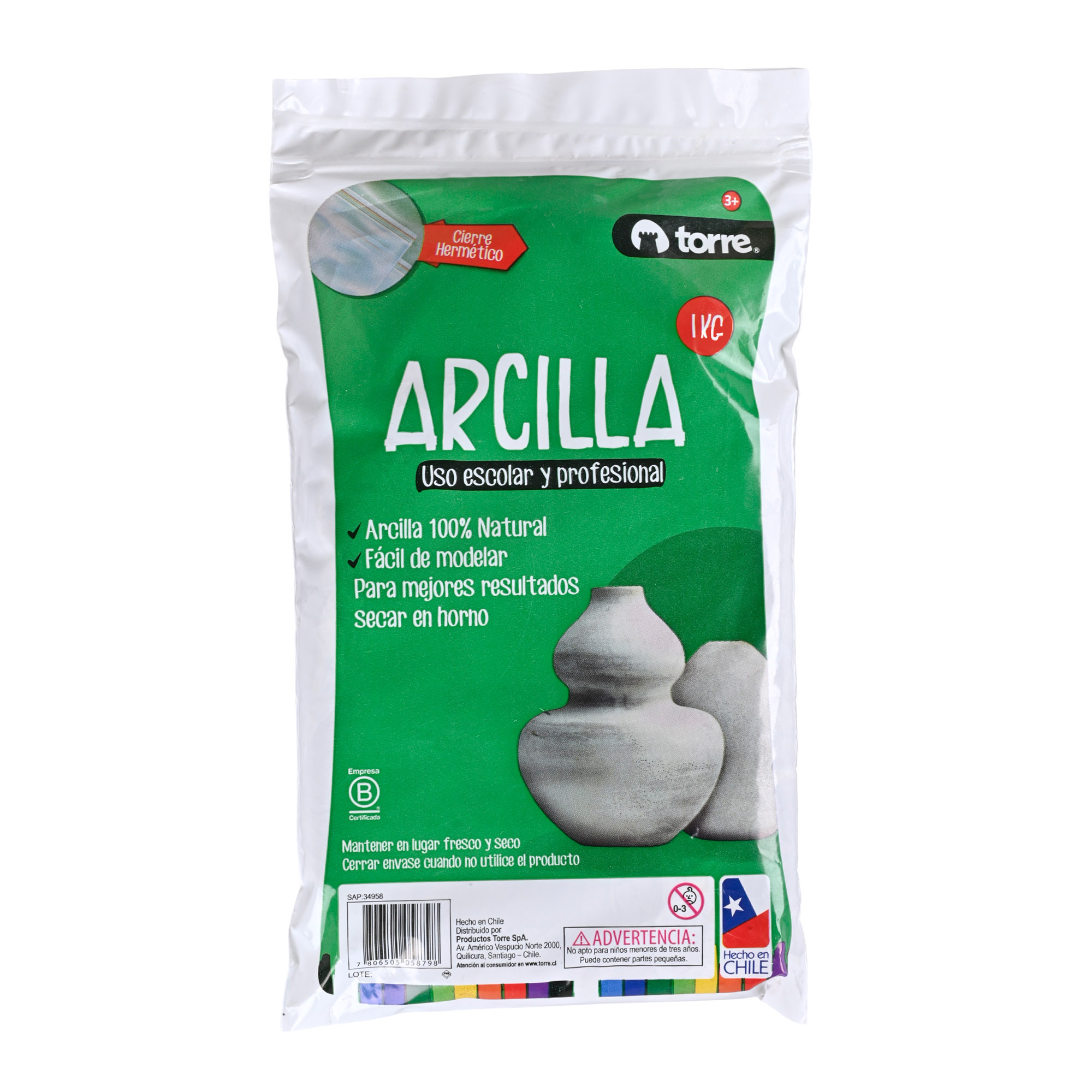 Arcilla 1Kg Torre