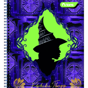 Cuaderno Universitario Clásico Wicked 7Mm 100Hjs.