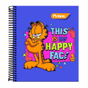 Cuaderno Pocket Garfield 5Mm 90Hjs.