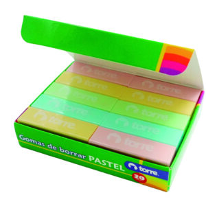 Goma De Borrar Color Pastel Torre