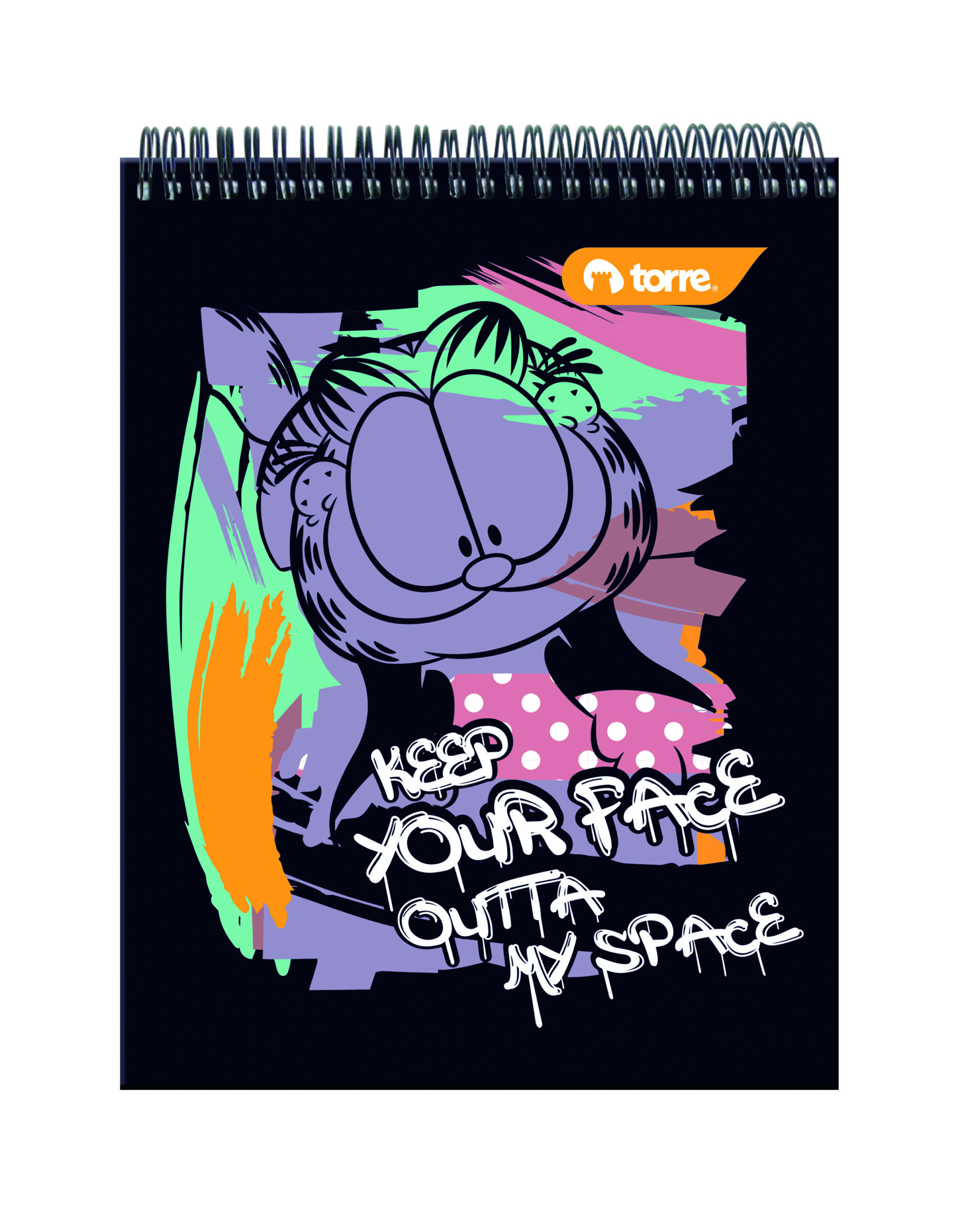 Croquera 16X21 Garfield 80H Torre | Torre