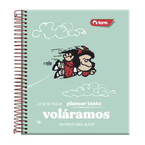 Cuaderno Book Mafalda 7Mm 150H Torre