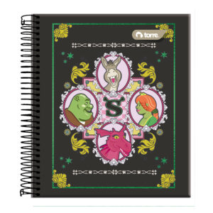 Cuaderno Book Shrek 7Mm 150H Torre