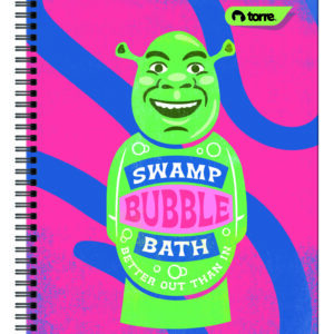 Cuaderno Universitario Clasico Shrek 7M 100H Torre
