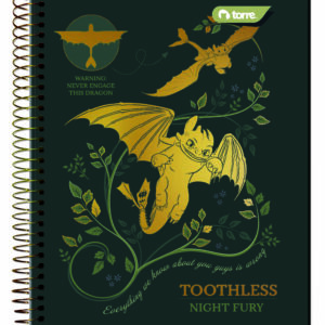 Cuaderno Top Como entrenar a tu dragón 7M 150H Torre